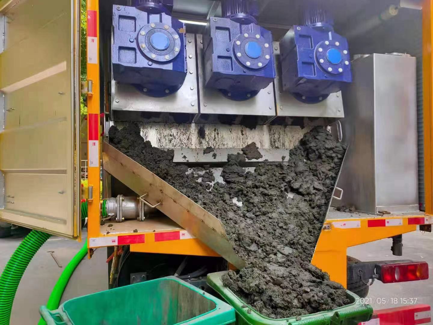 华蓥化粪池清掏城市维护站-泥浆净化干湿分离处理